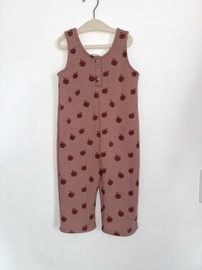 Zare Fur Lined Apple Jumpsuit